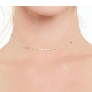 Stella & Dot Celestial Cocker Necklace - Silver